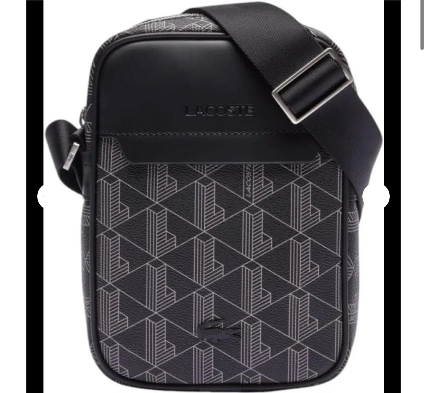 Lacoste Monogram Crossbody Bag
