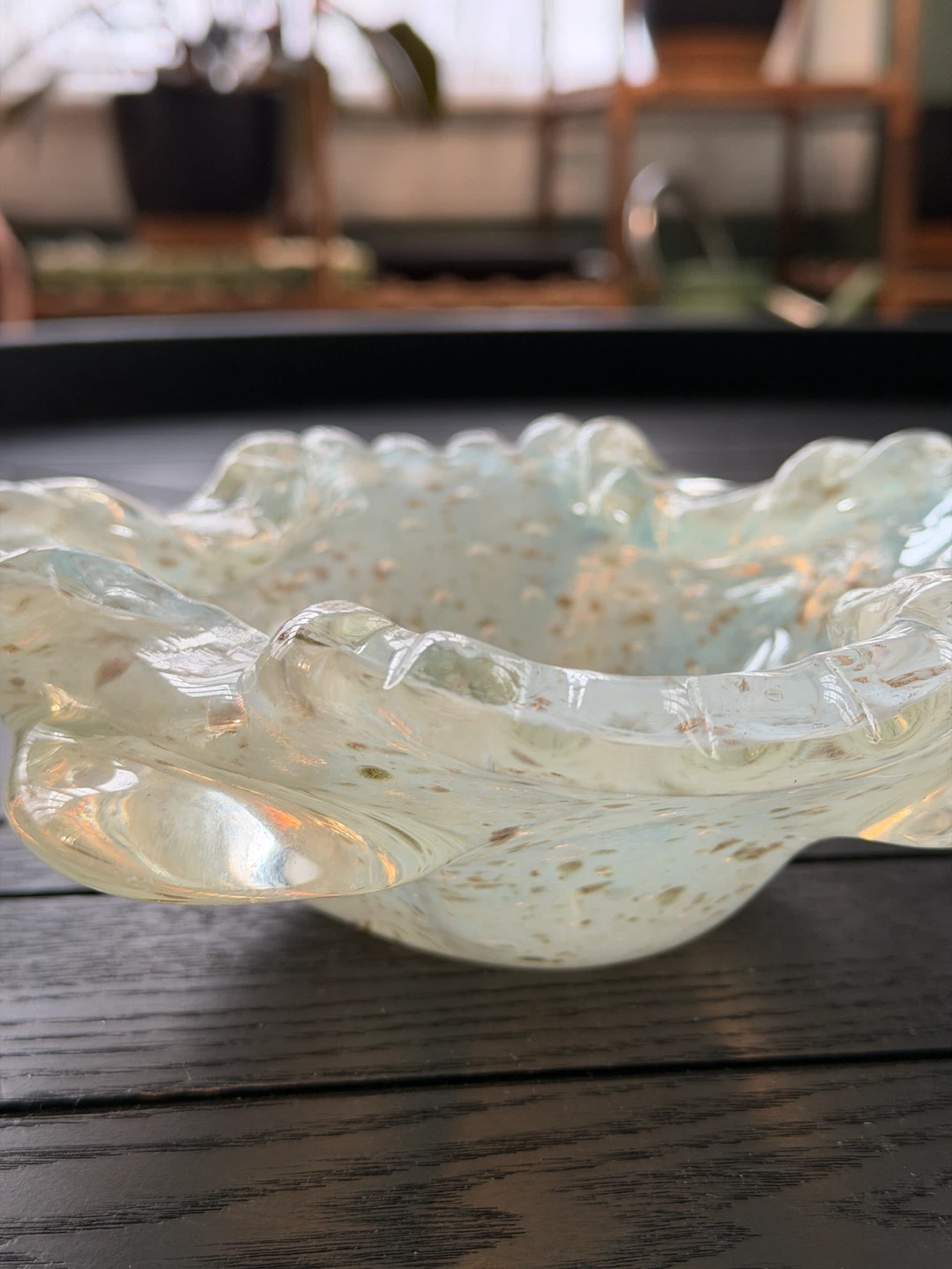Vintage Art Murano Glass Ashtray Trinket Dish - photo 5