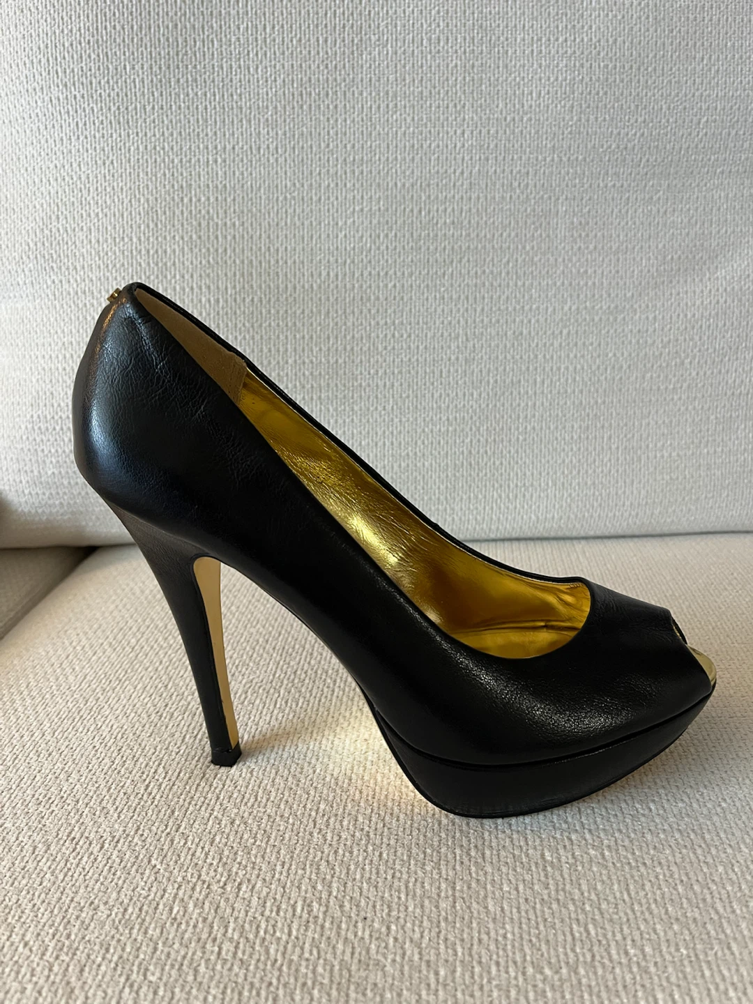 Ted Baker Peep Toe Leather Heels 8.5 - photo 4