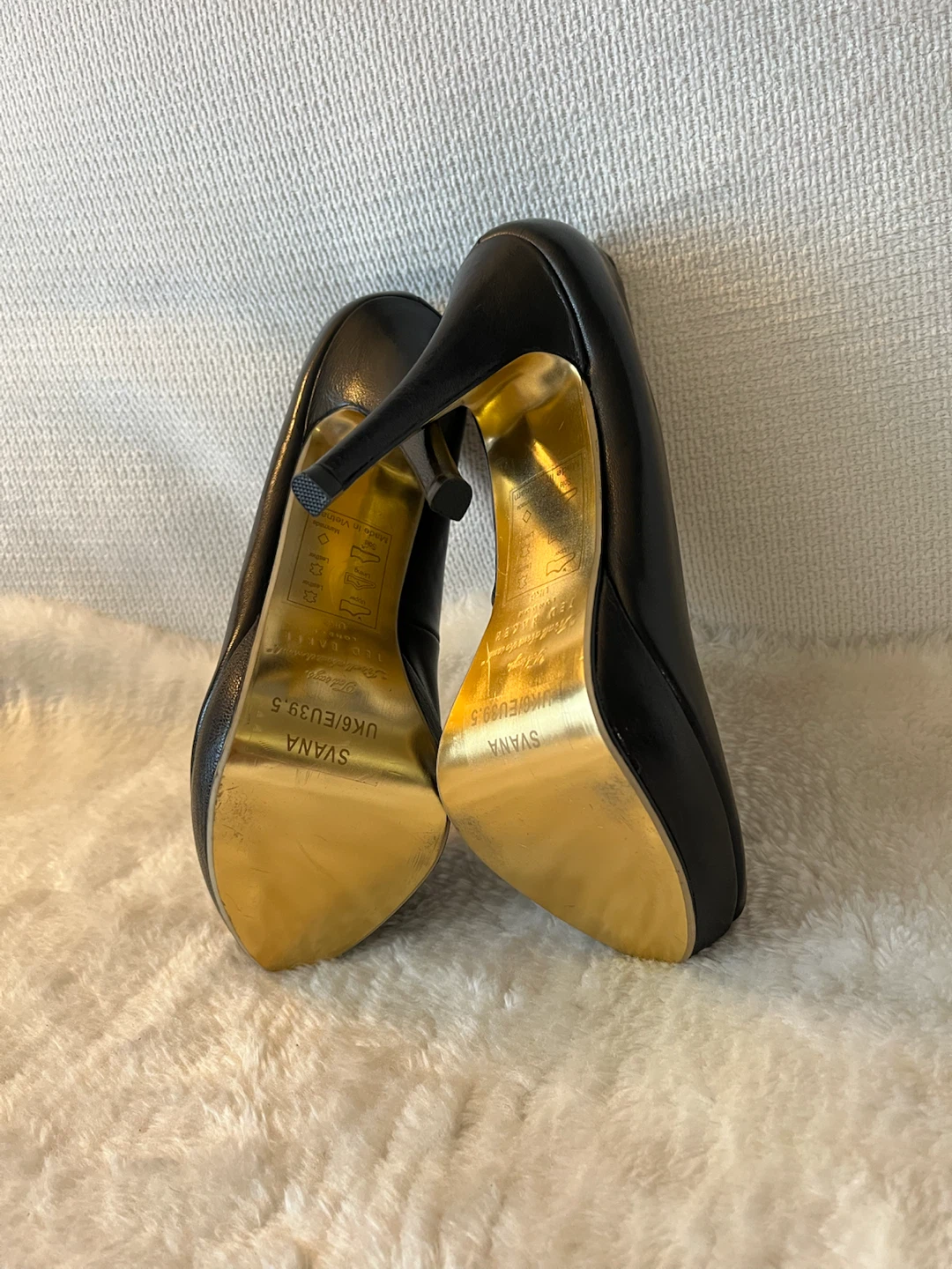 Ted Baker Peep Toe Leather Heels 8.5 - photo 5