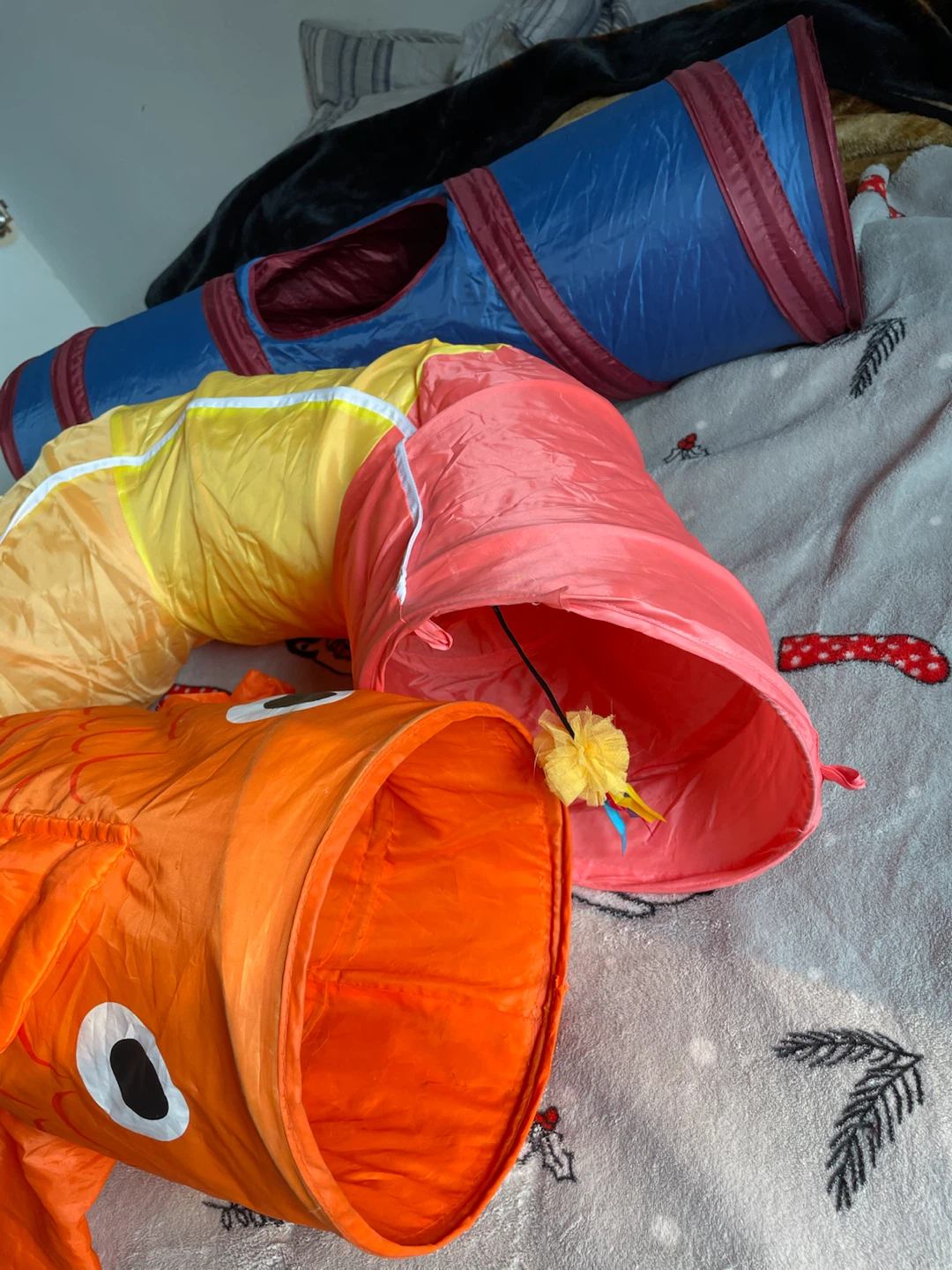 3 Cat/Kitten Tunnels Toys - photo 2