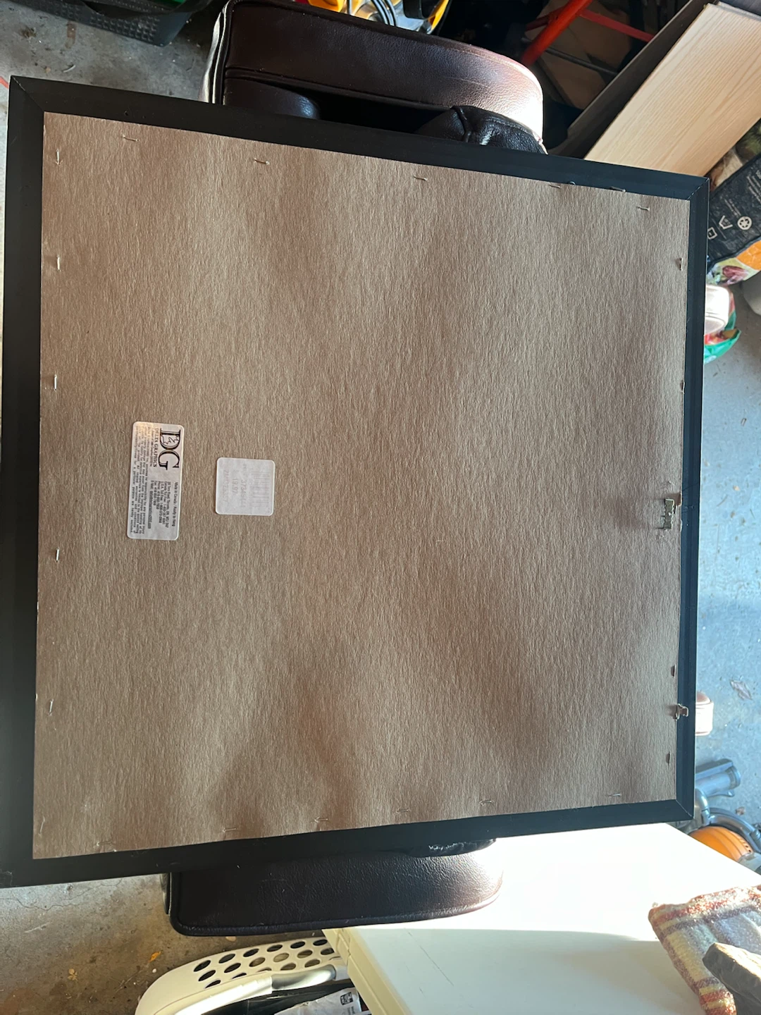Delta Graphics Square Black Framed Mirror - photo 2