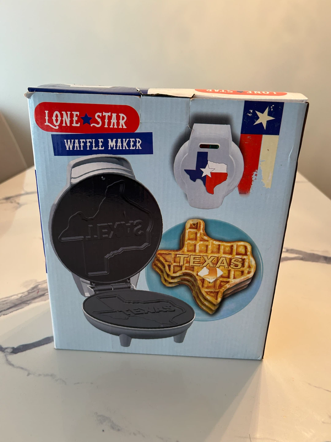 Lone Star Waffle Maker Texas Style (NEW!)