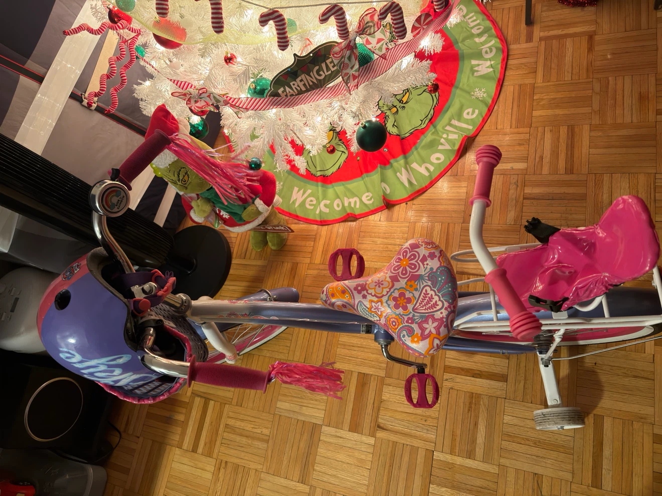 Kids Bike with Training Wheels and Paw Patrol Helmet - photo 2