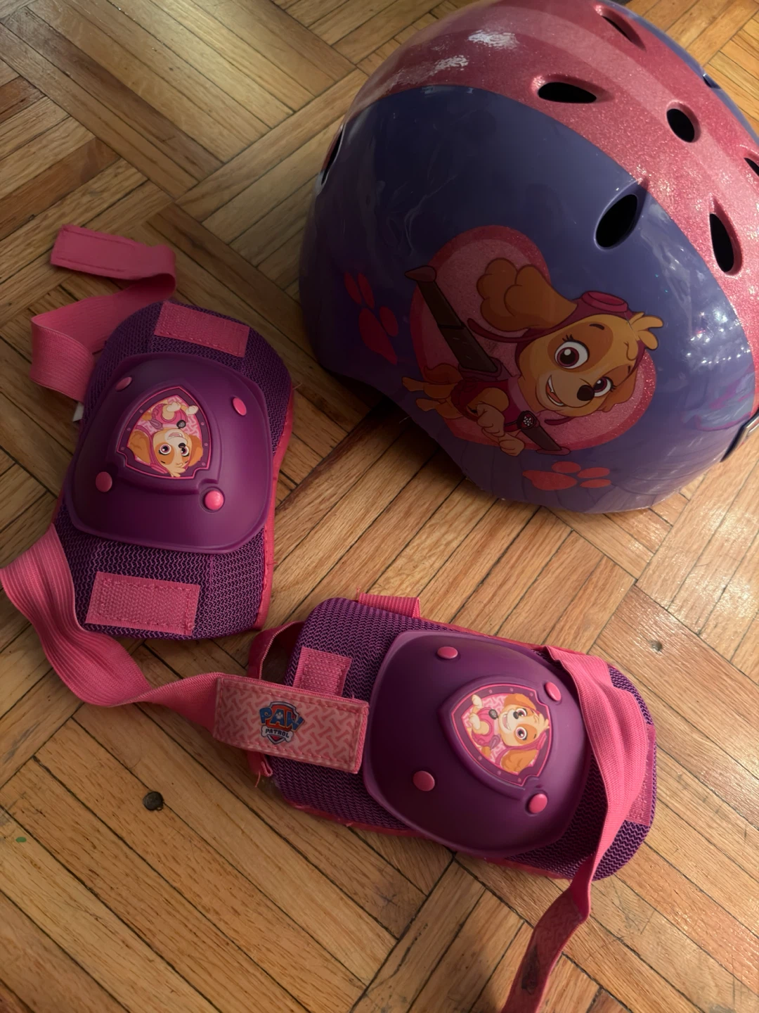 Kids Bike with Training Wheels and Paw Patrol Helmet - photo 5