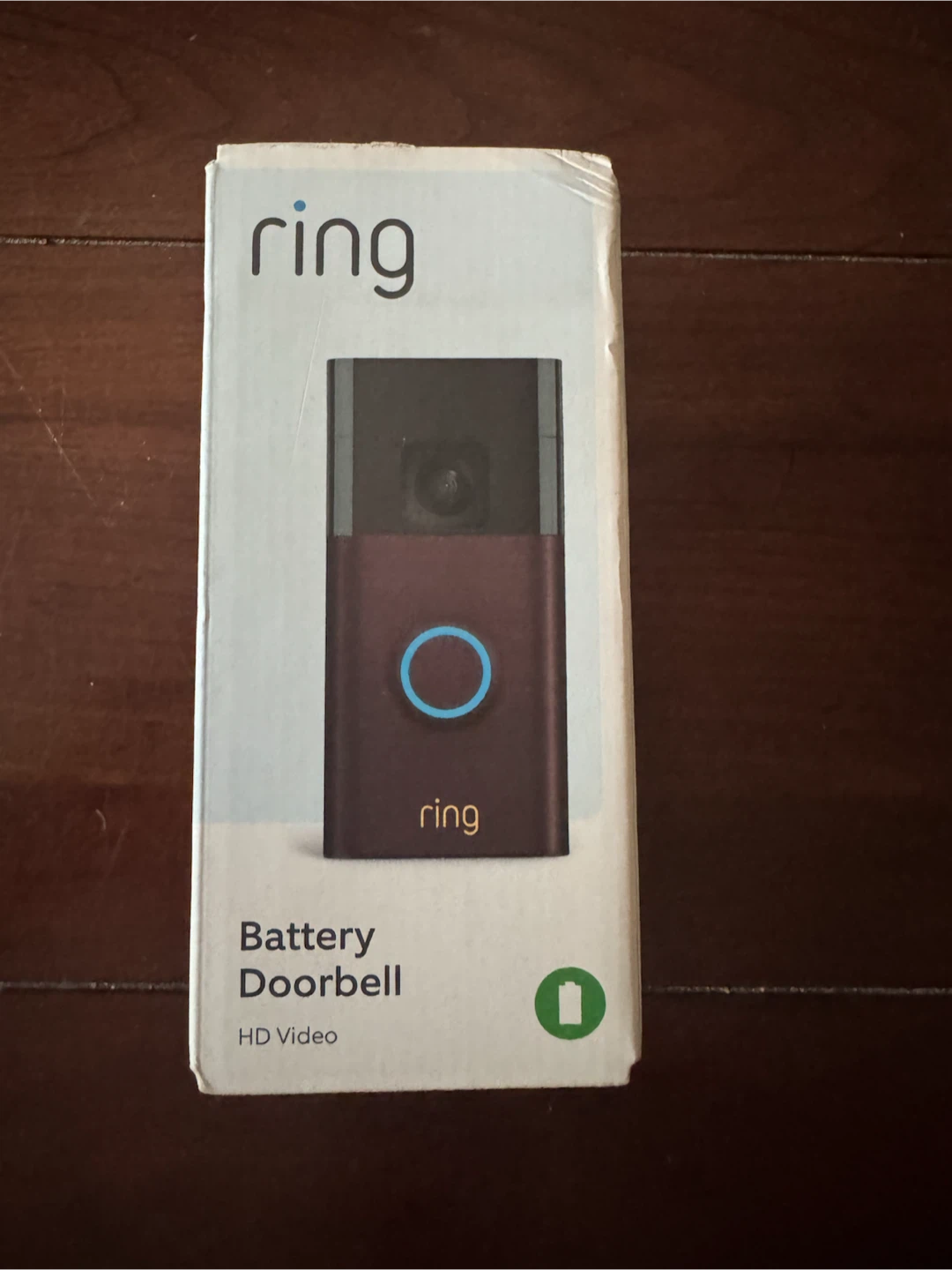 Ring Battery Doorbell HD Video - Venetian Bronze