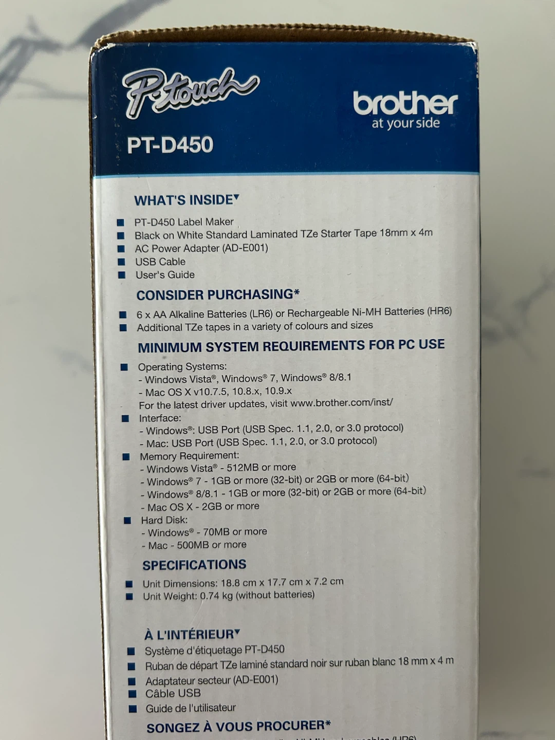 Brother PT-D450 P-touch Label Maker (NEW!) - photo 3