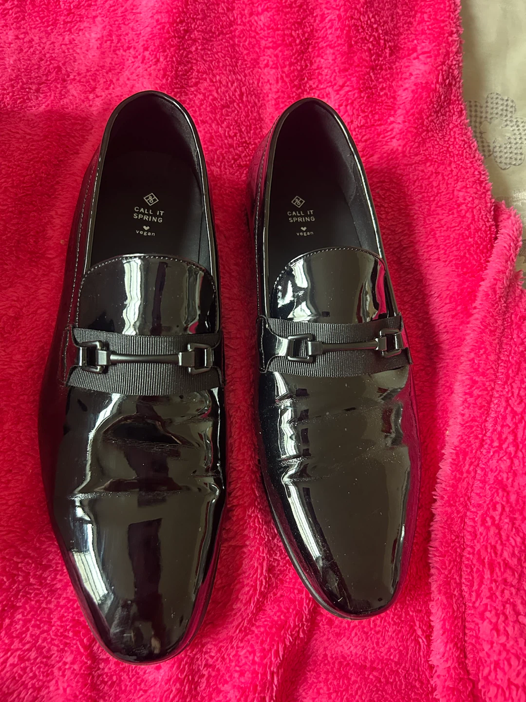 Black Patent Loafers men’s