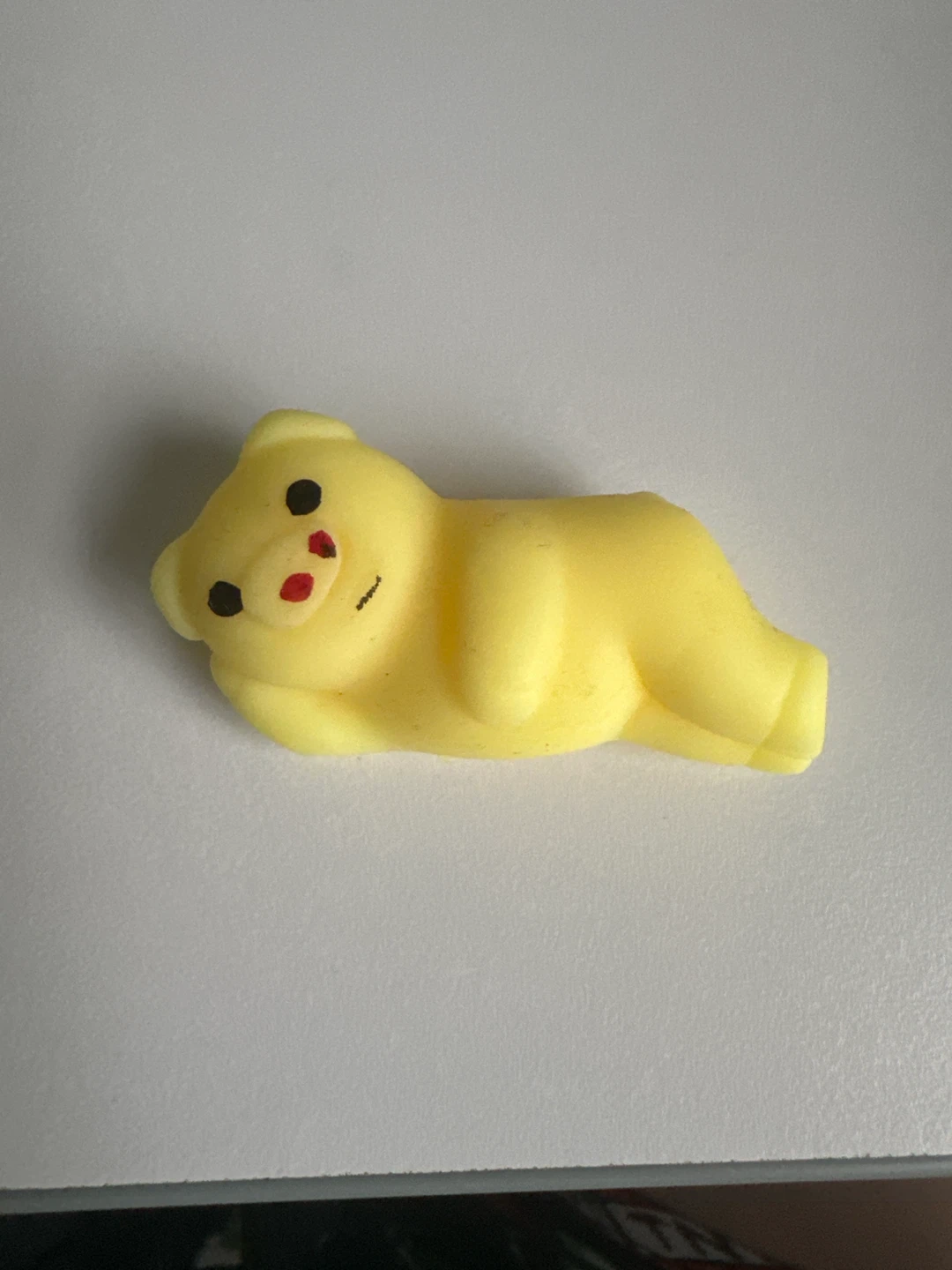 Yellow Teddy Bear Squeeze Toy