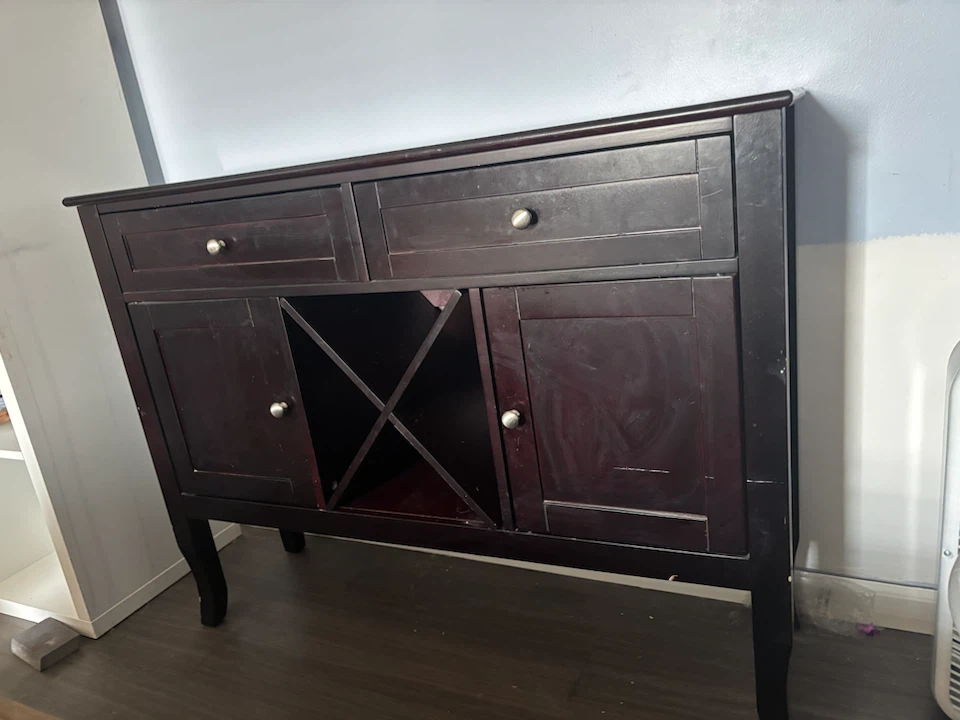 Entry  way wine cabinet - photo 3