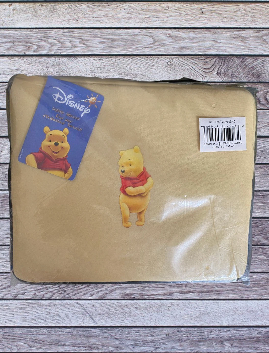 New Disney Winnie the Pooh Padded Laptop Sleeve 15.4"