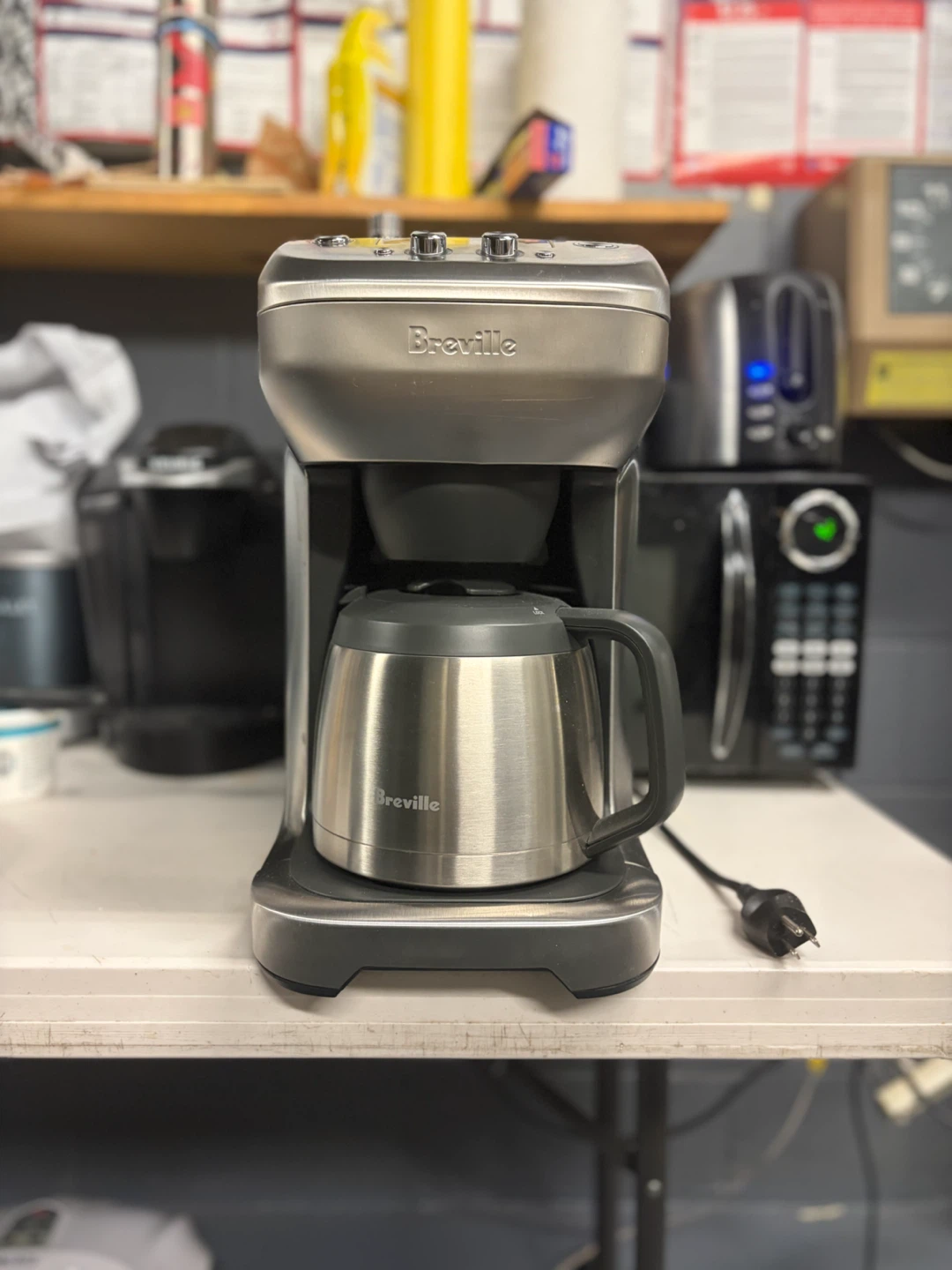 Breville Coffee Maker with Built-in Grinder