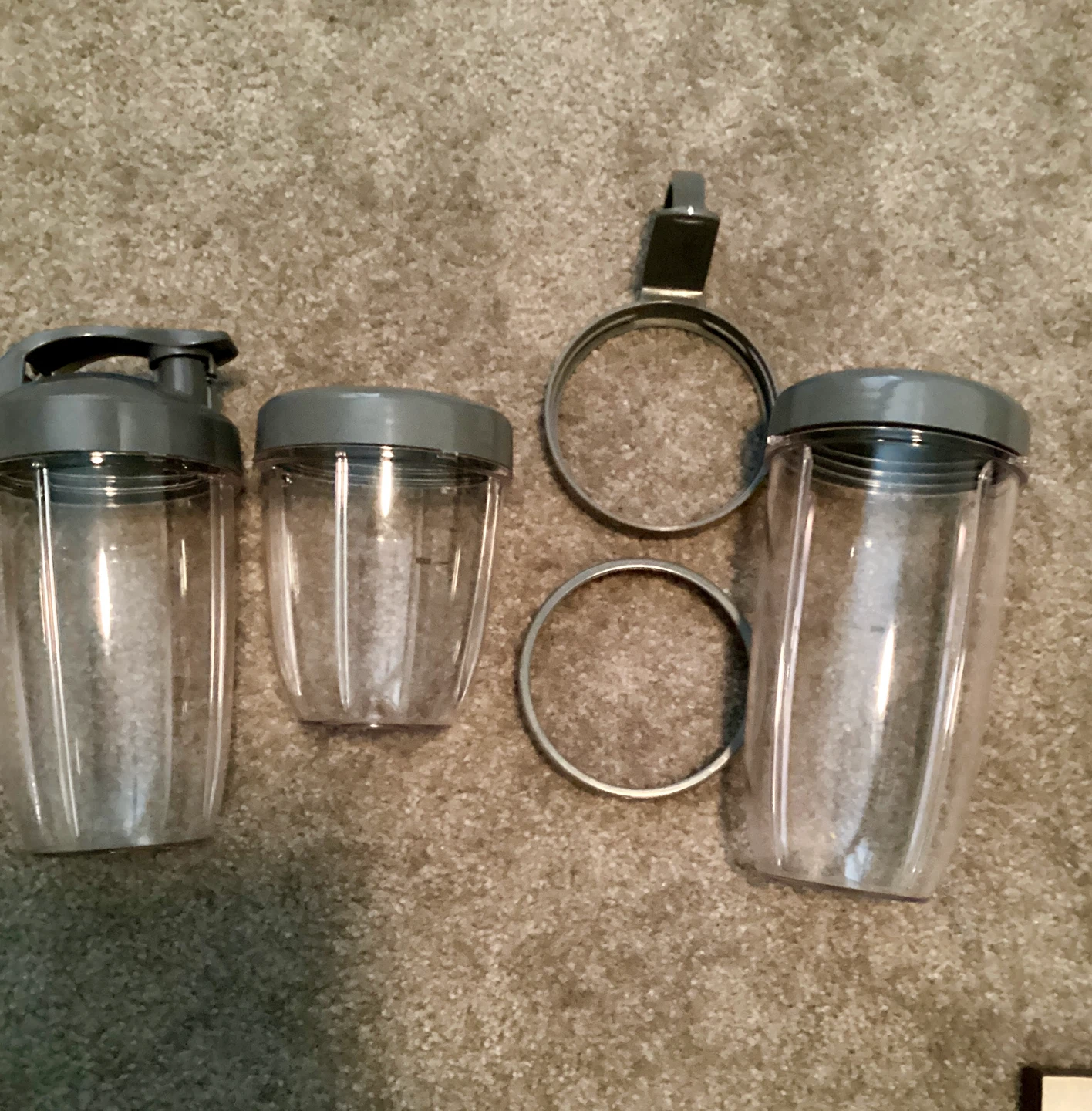 NutriBullet Cups and Rings Set