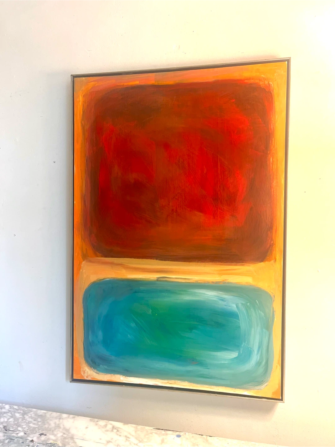 Abstract Canvas Painting25x37” - photo 2