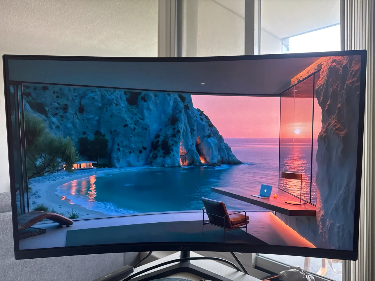 Curved Ultrawide Monitor