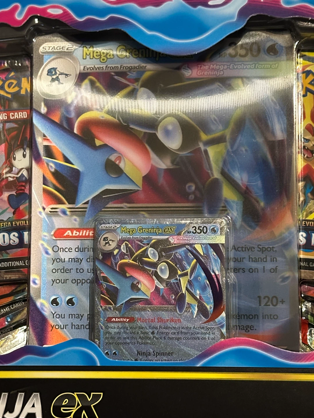 Pokemon Mega Greninja EX Premium Collection Box - photo 2