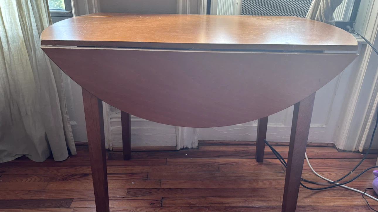 40 inch Drop Leaf Dining Table