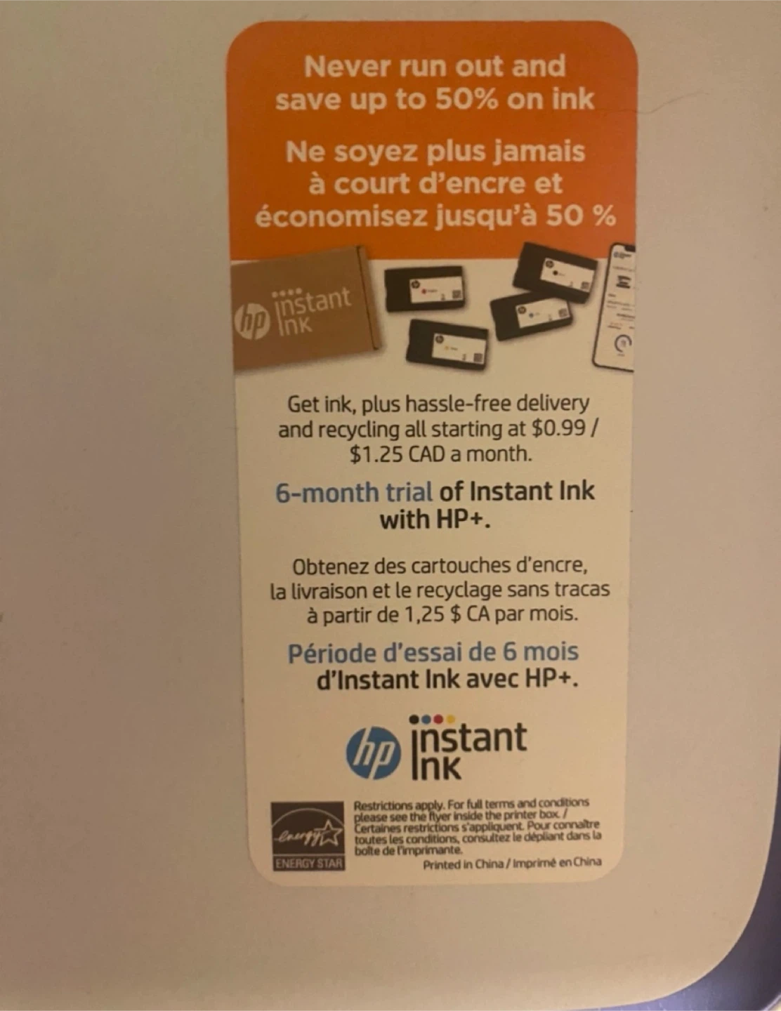HP Inkjet Color Printer - photo 3