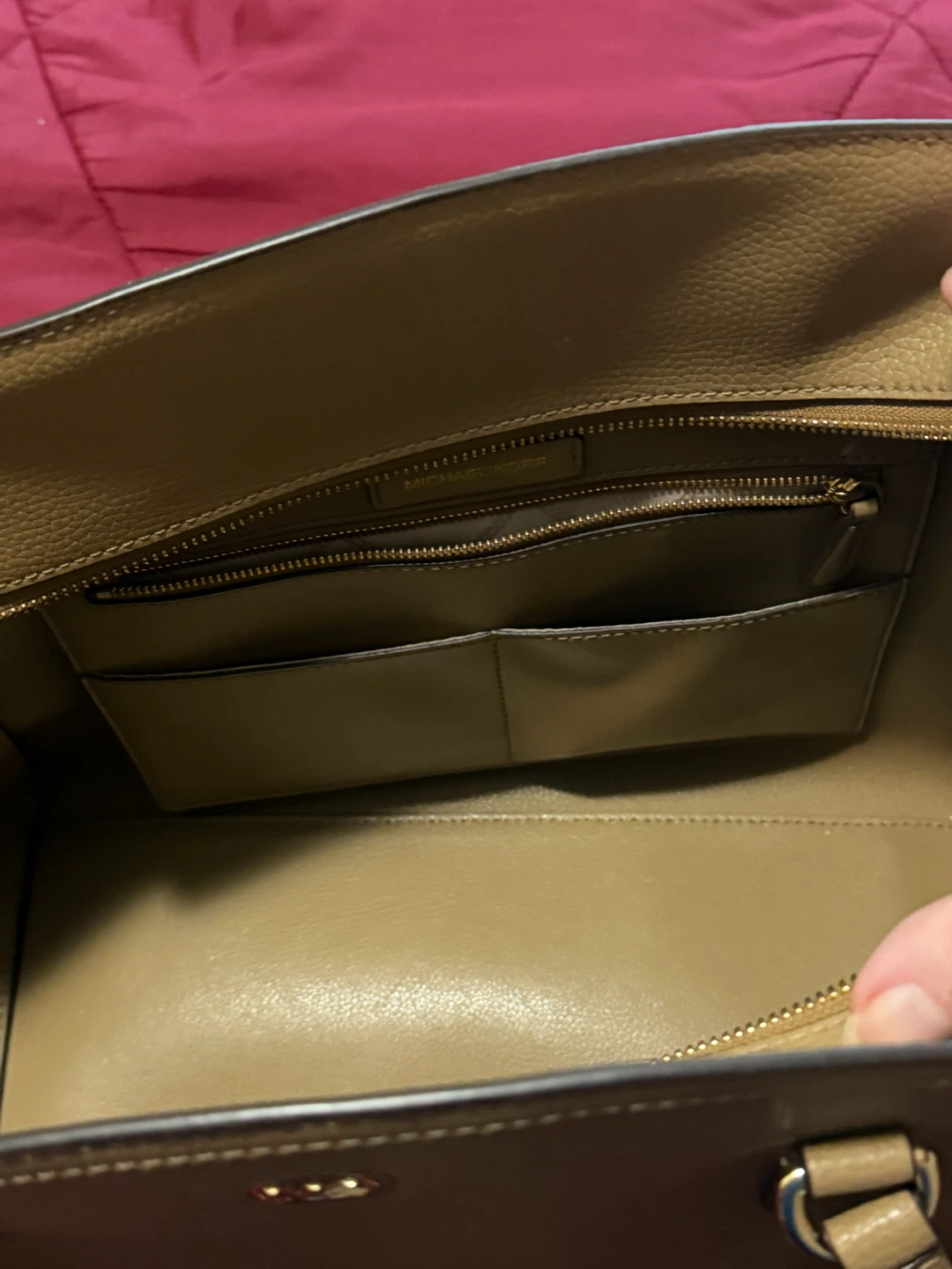 Tan  Michael Kors’s purse - photo 2