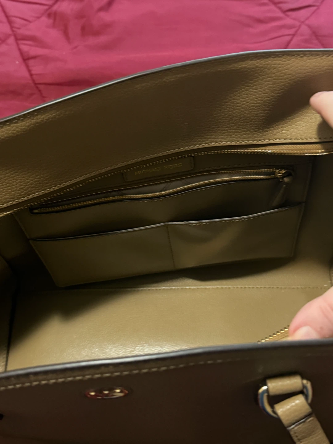 Tan  Michael Kors’s purse - photo 3