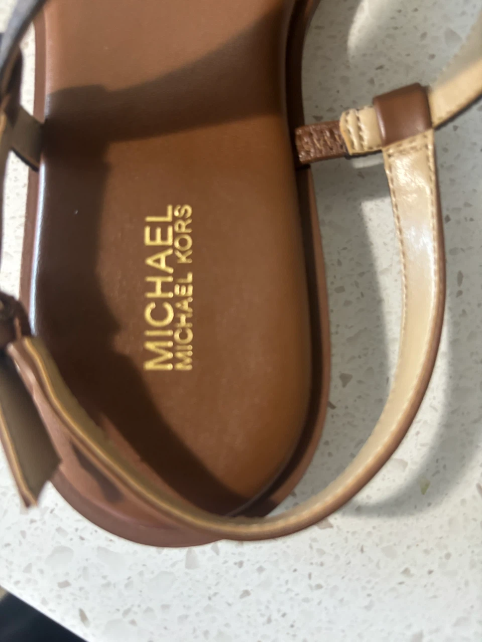 Michael Kors MK Logo Thong Sandals - photo 3