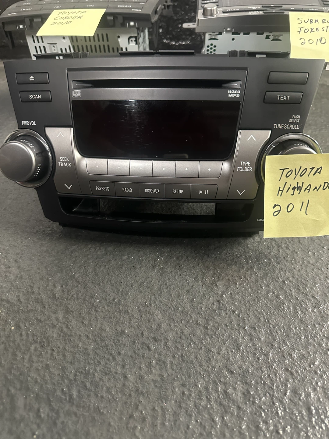 Original car stereo
