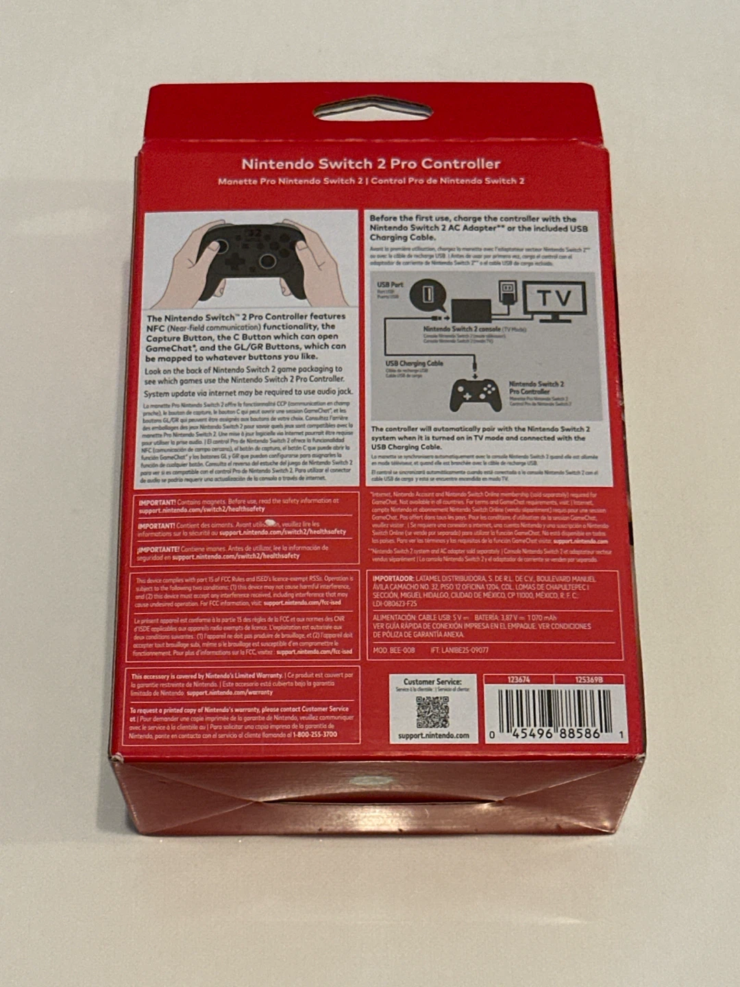 Nintendo switch 2 Pro controller - photo 3