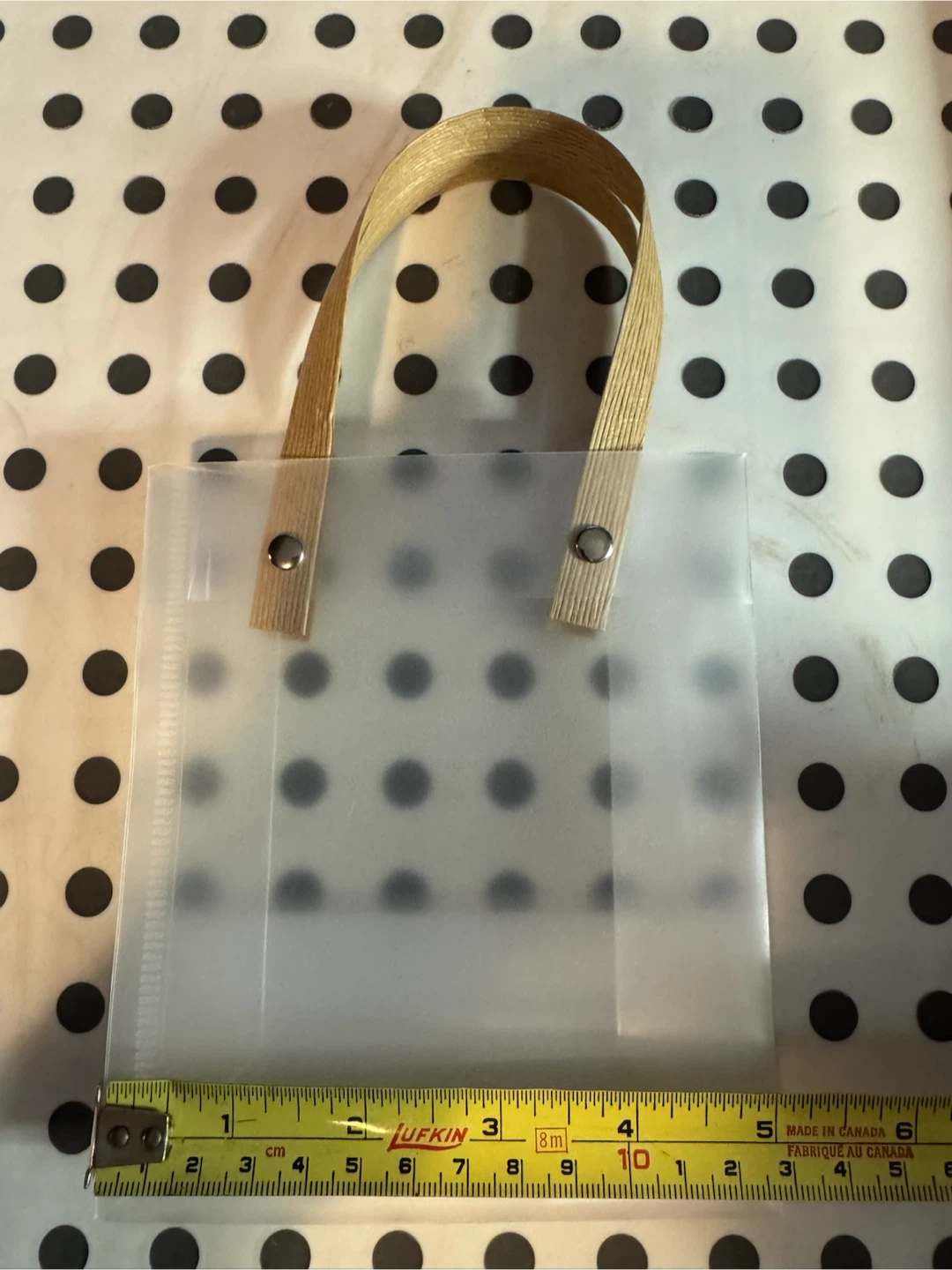 Set of clear gift bags with handles (41) - photo 5