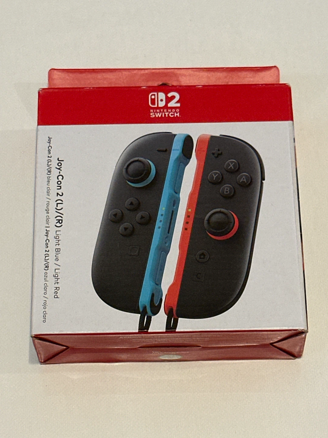 Nintendo Switch Joy-Con (L)/(R) - Light Blue / Light Red