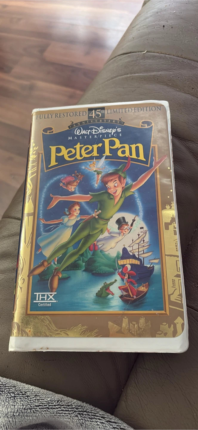 Walt Disney's Peter Pan 45th Anniversary Limited Edition VHS