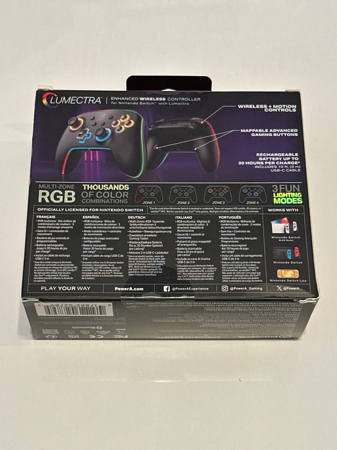 Enhanced wireless controller for Nintendo switch - photo 2