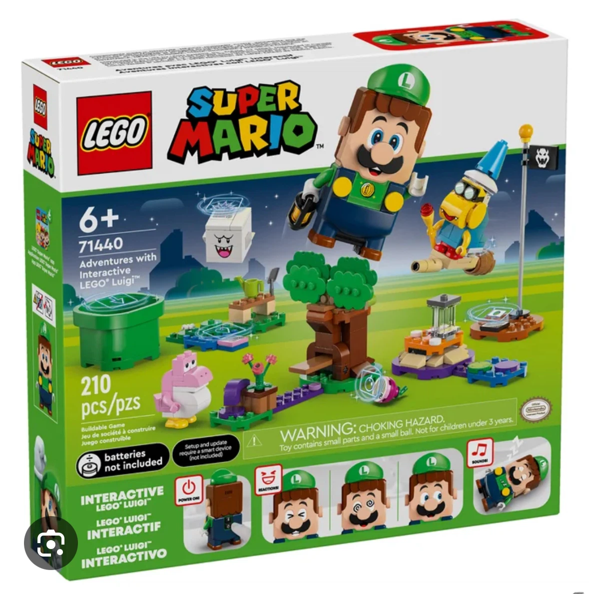 LEGO Super Mario Adventures with Interactive Luigi