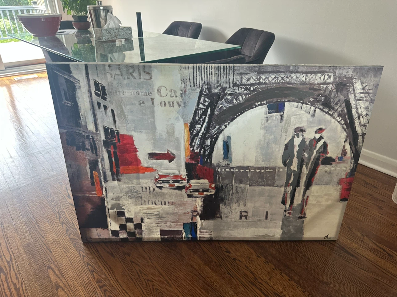 Parisian Scene Canvas Art