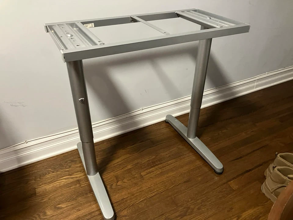 IKEA Galant desk frame 18222 with adjustable T legs $50