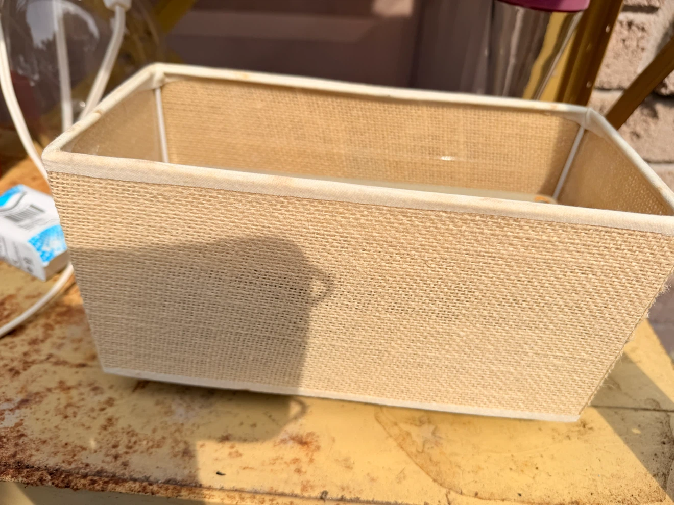 Woven Storage Basket with Ceramic Holder - photo 2
