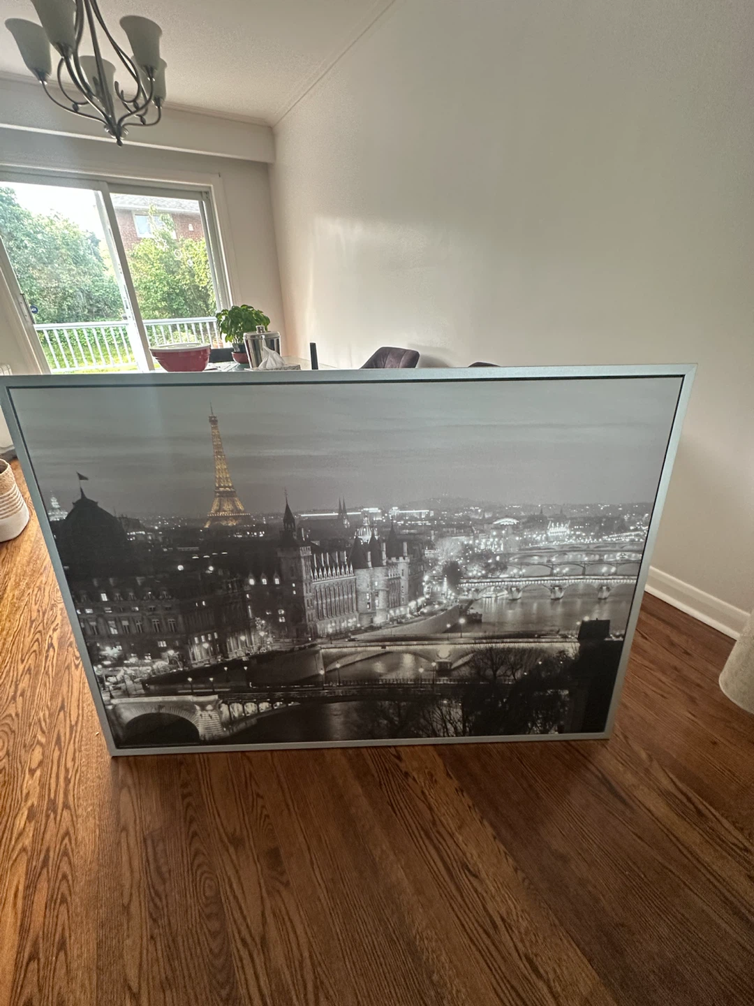 Paris Artwork Metal Frame