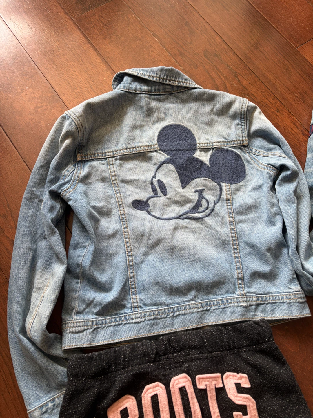 Kids Roots joggers and Gap jeans jackets - photo 2