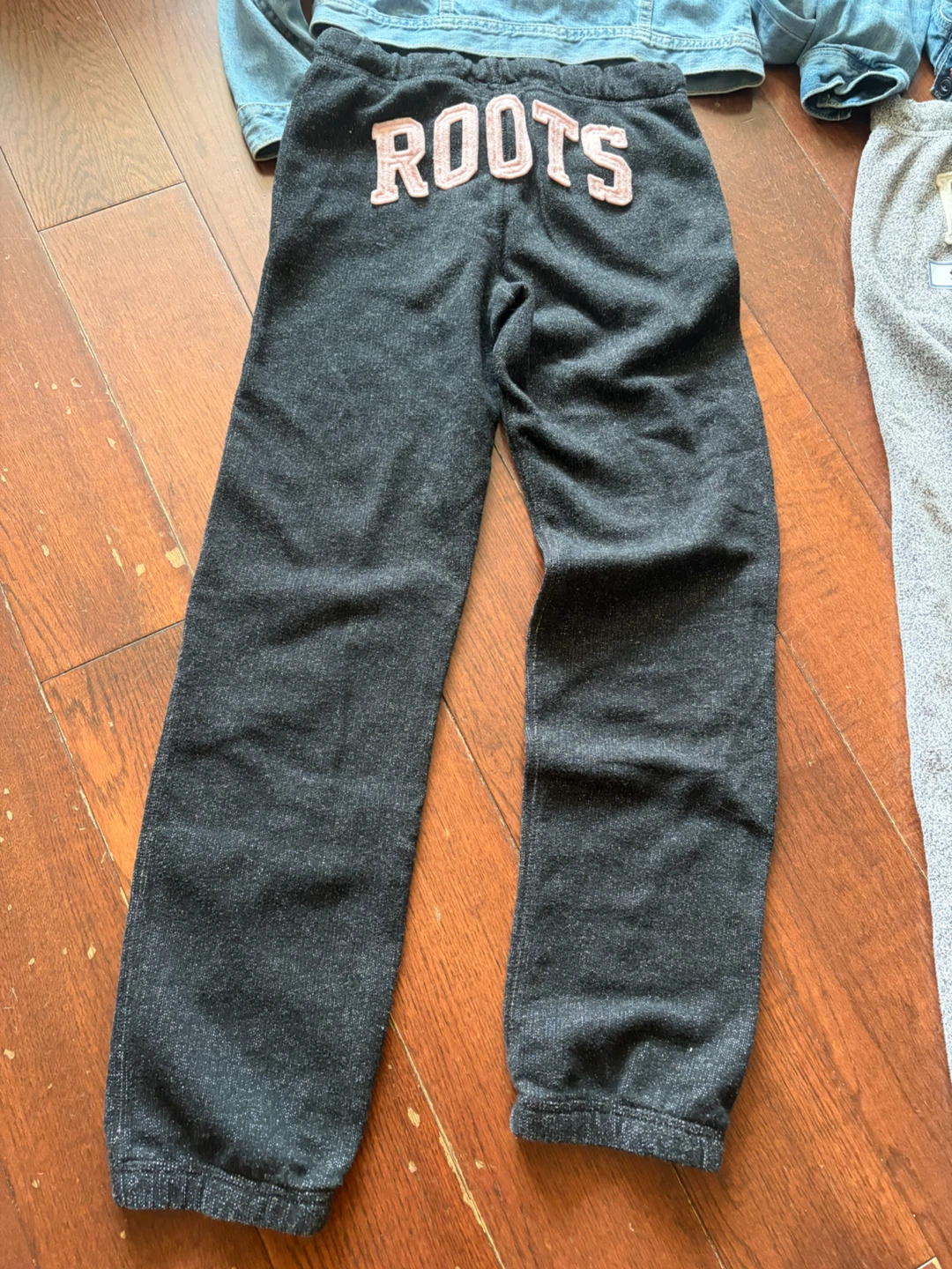 Kids Roots joggers and Gap jeans jackets - photo 3