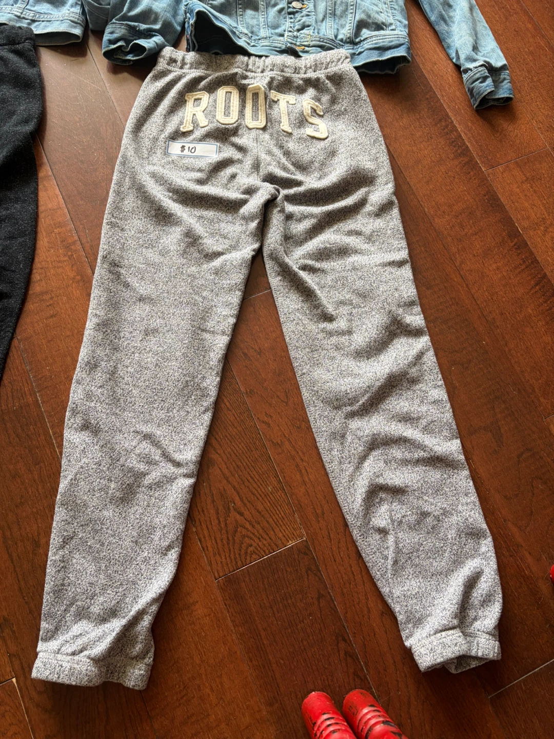 Kids Roots joggers and Gap jeans jackets - photo 4