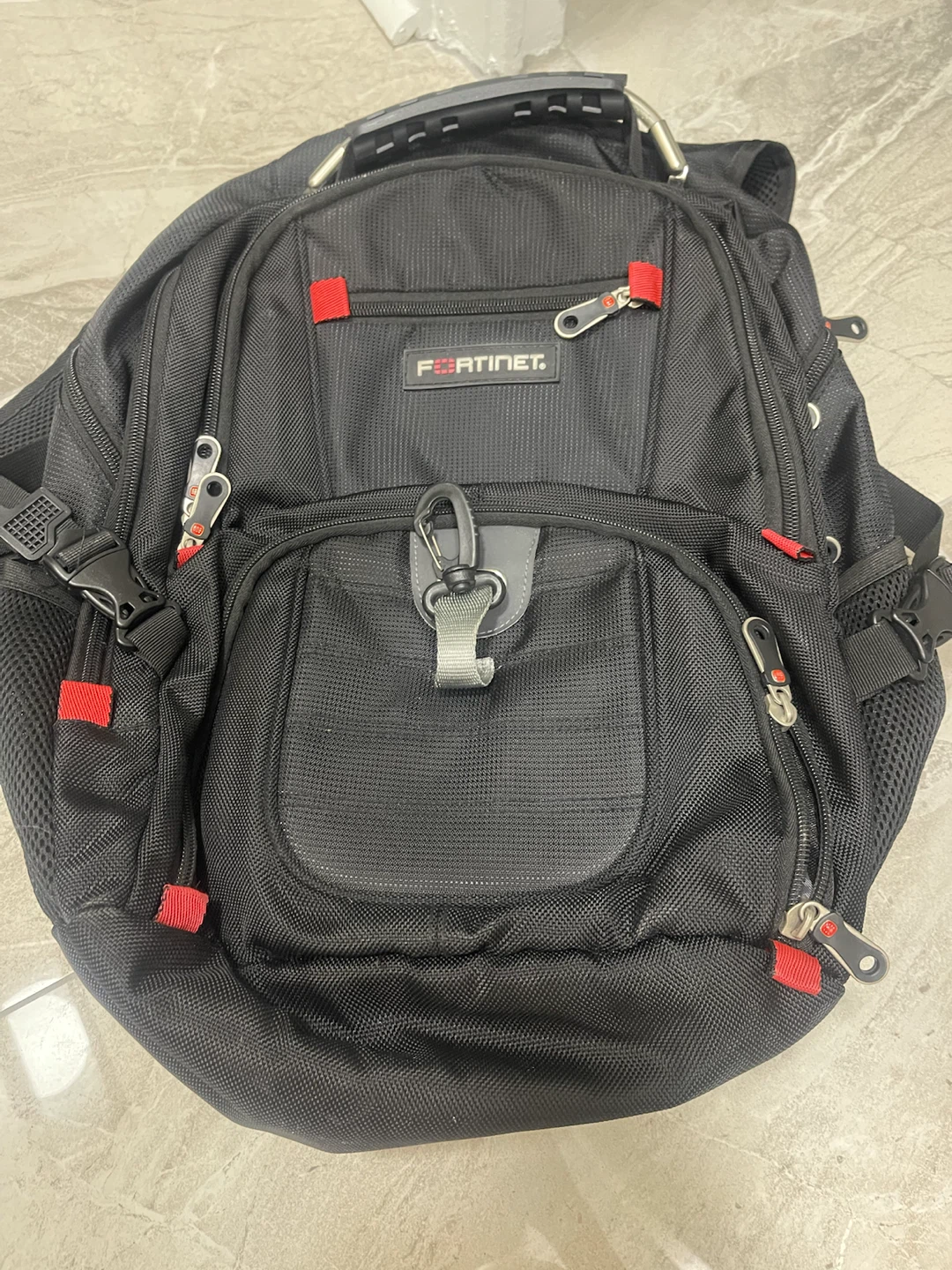 Fortinet Black Backpack