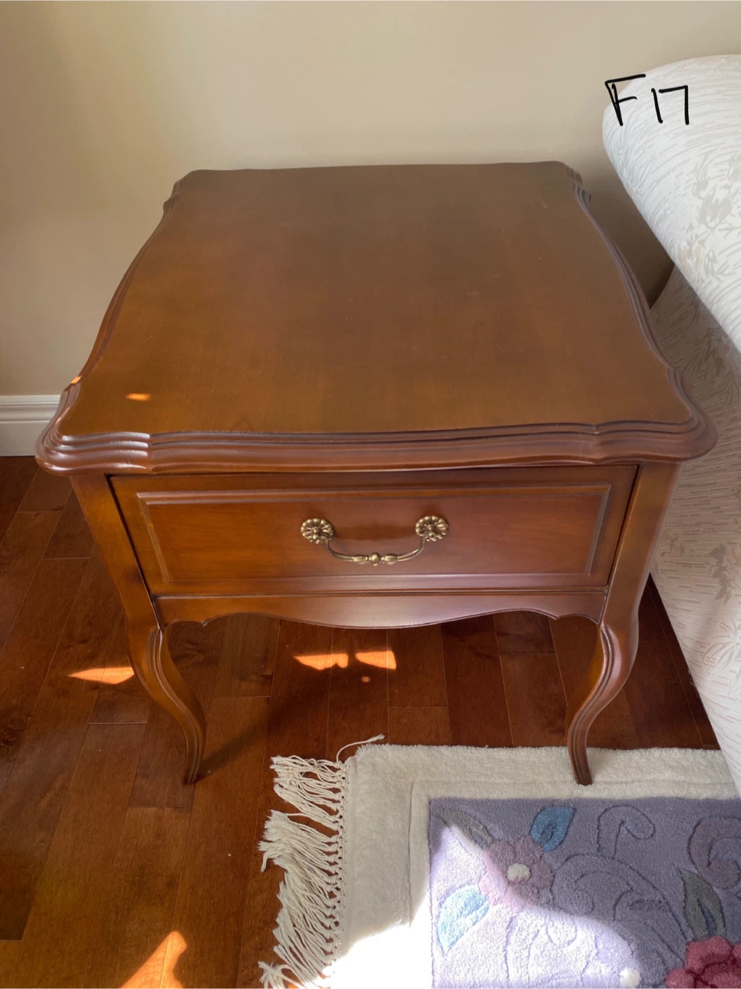 Various furniture and accent pieces for sale