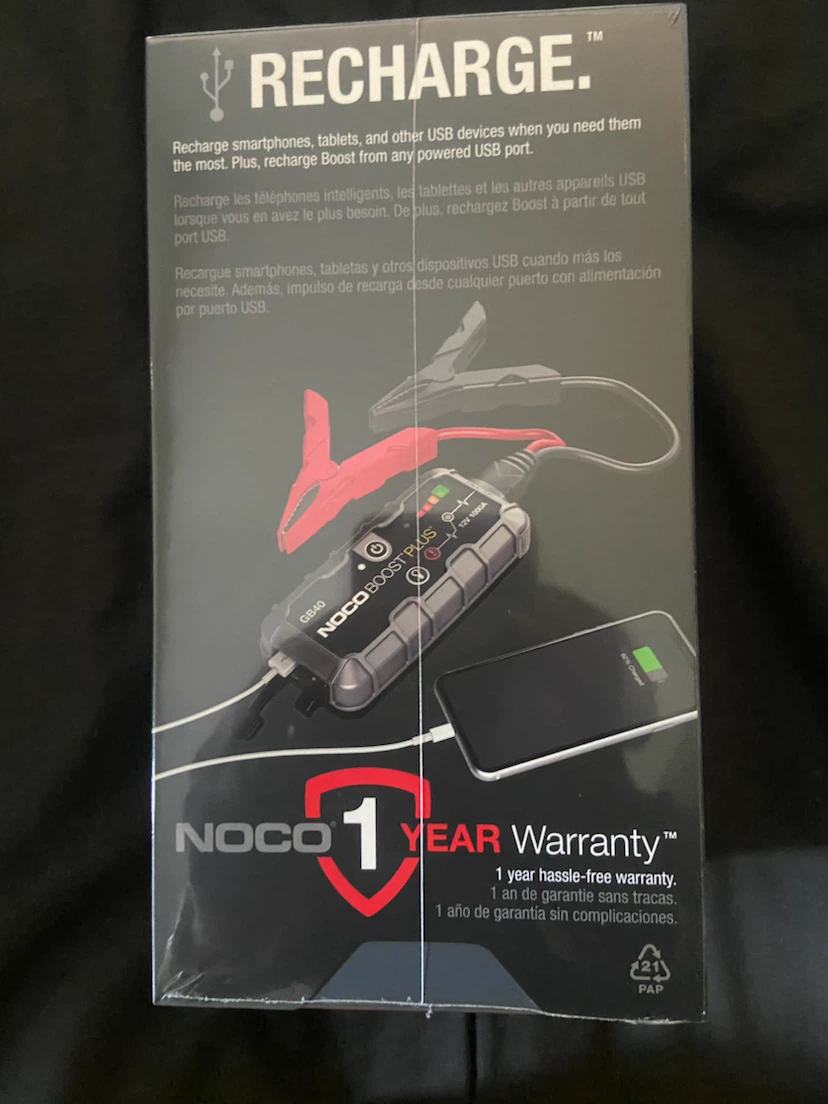 NOCO 1000 Amp Lithium Jump Starter GB40 - photo 2