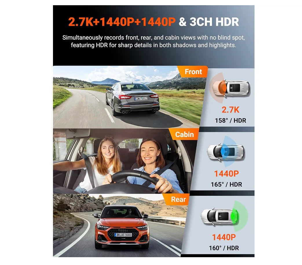 Vantrue NS4 Dashcam - photo 4