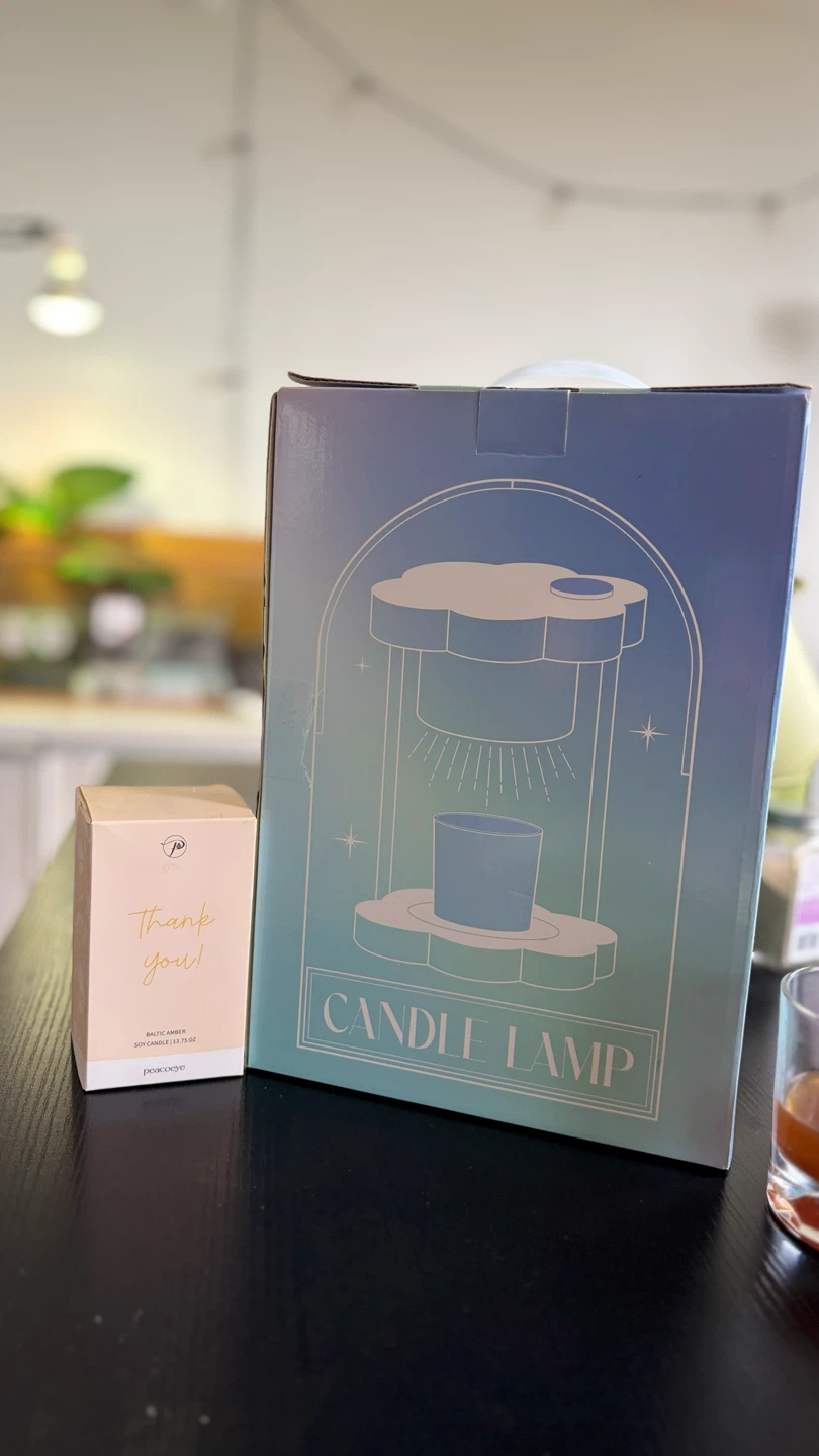 Candle Warmer Lamp with Timer & Dimmer and candle - photo 2