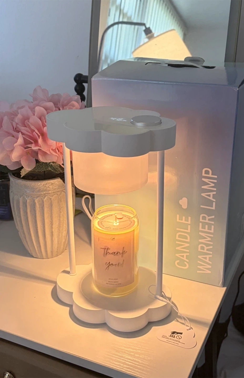 Candle Warmer Lamp with Timer & Dimmer and candle - photo 3
