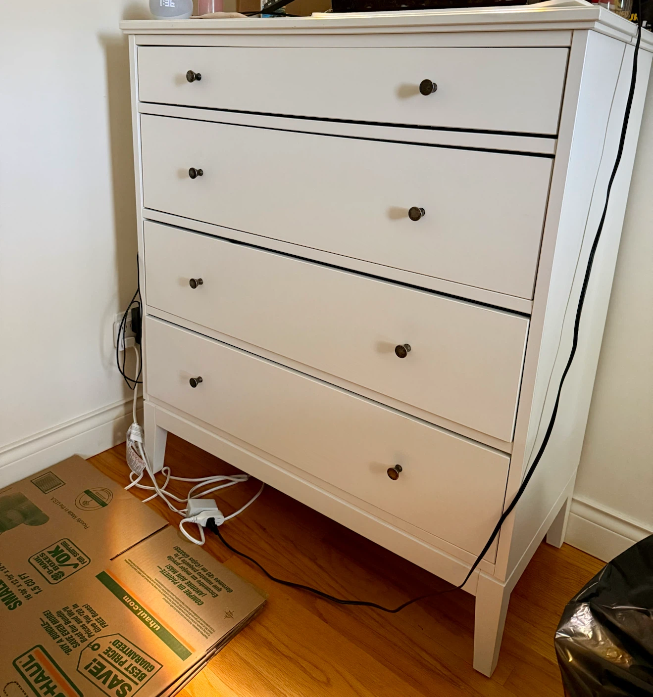 IKEA IDANÄS 4-drawer chest, white