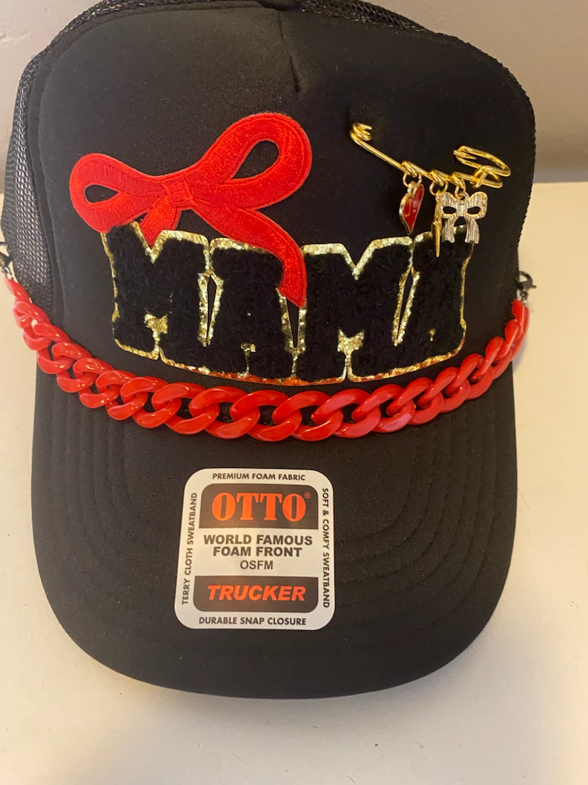 OTTO Mama Trucker Hat with Charms