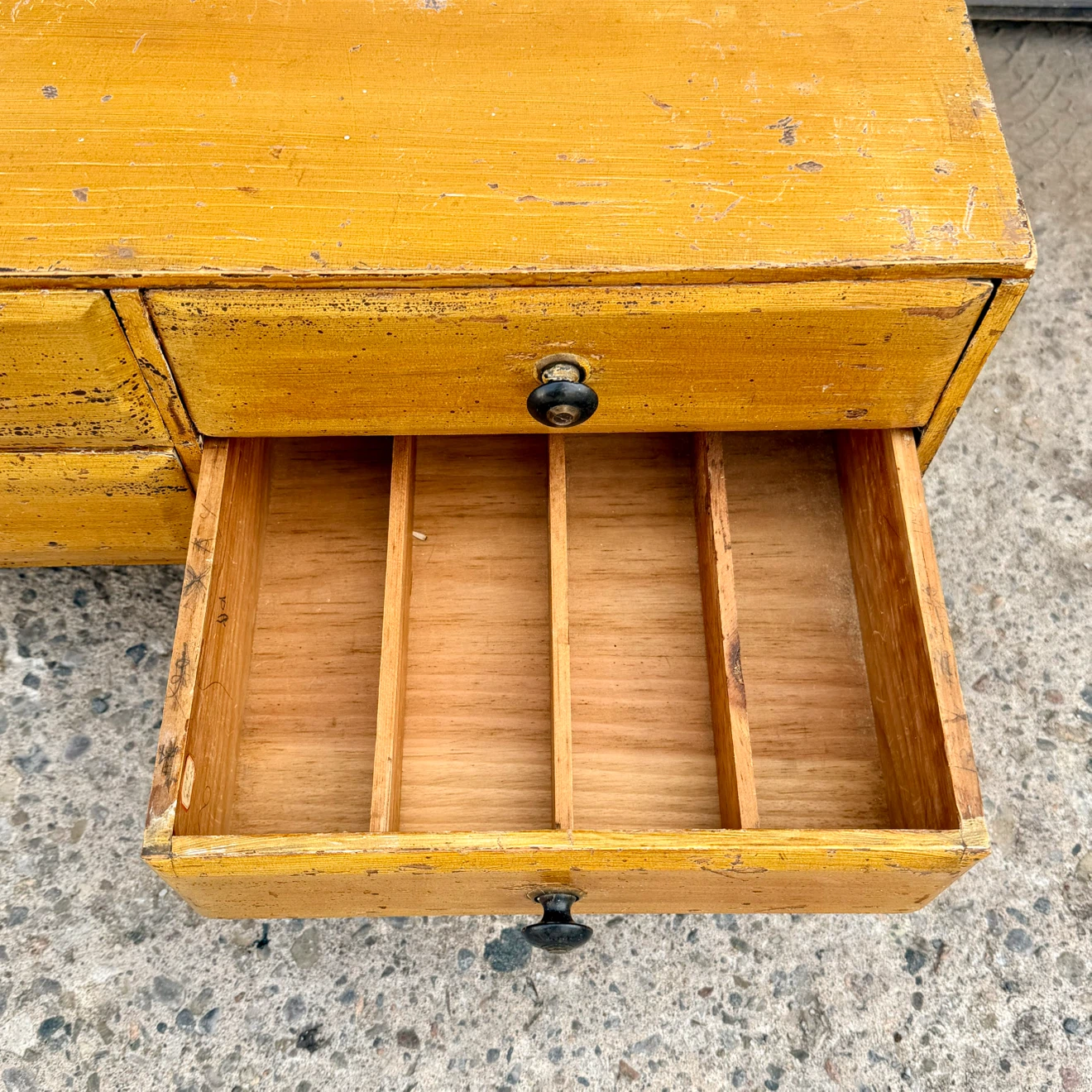 Antique Tabletop 4-Drawer Tool Chest - photo 4