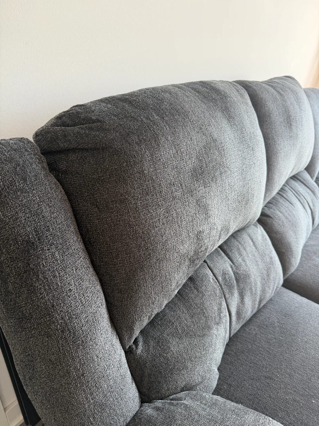 Grey 3-Seater Reclining Sofa - photo 5