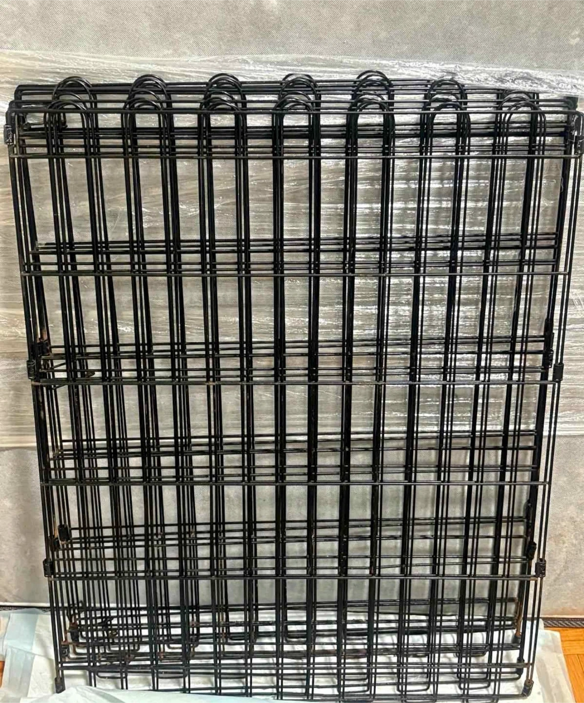Black Wire Pet Crate playpen 24x36